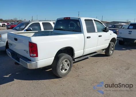 2003 Dodge Ram 2500 Slt/Laramie/St z USA, uszkodzony, nr VIN 3D7KU28D33G704957